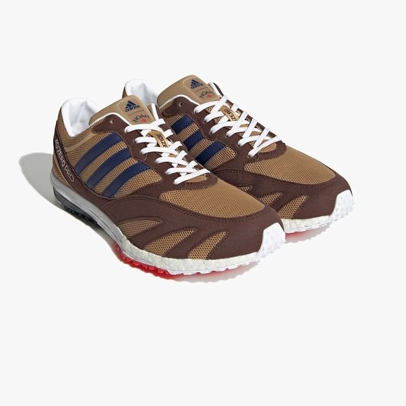 MENS adidas Noah Lab Race Brown/Dark Blue/Cloud White GW3324 main image 4
